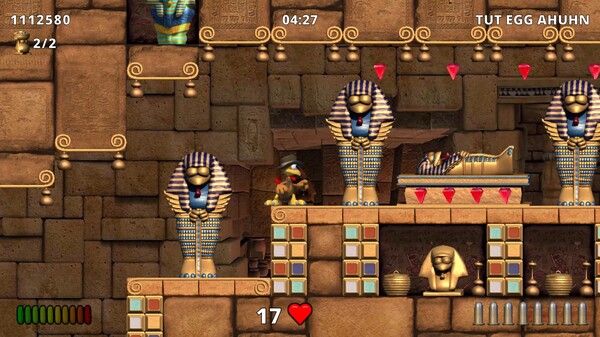 Moorhuhn Jump and Run 'Traps and Treasures 3' 截图