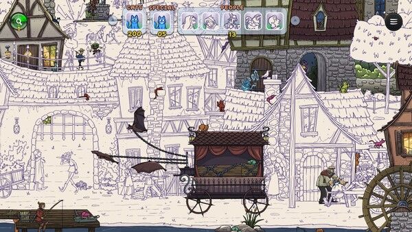 Hidden Cats in Spooky Village 截图