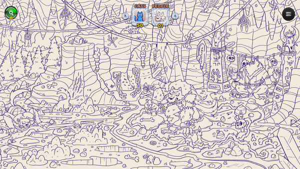 Hidden Cats in Spooky Village 截图