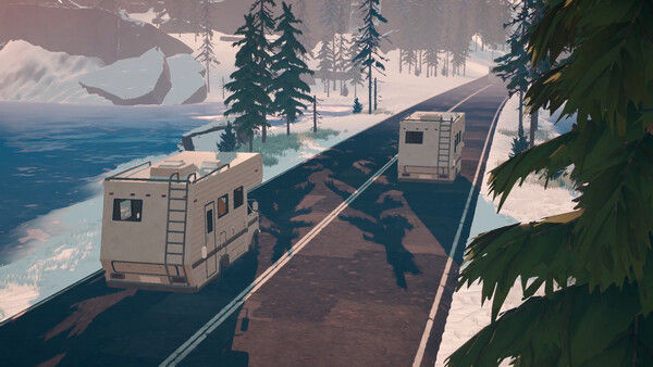 Long Drive North: 合作房车模拟器 截图