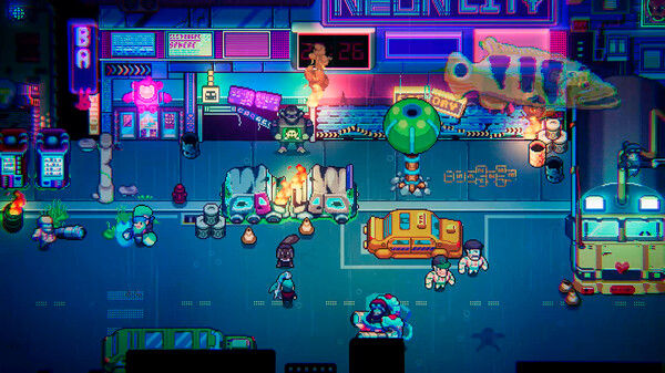 Cyberwar: Neon City 截图