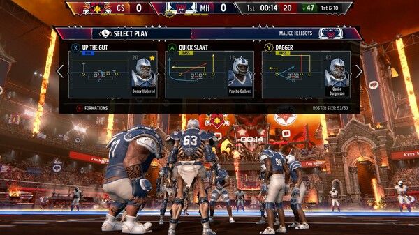 异形橄榄球联盟2/Mutant Football League 2 截图