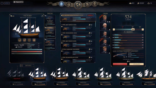 终极提督：航海时代/Ultimate Admiral: Age of Sail 截图