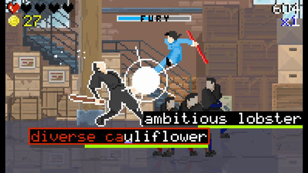 功夫键盘/Keys of Fury: Typing Action 截图