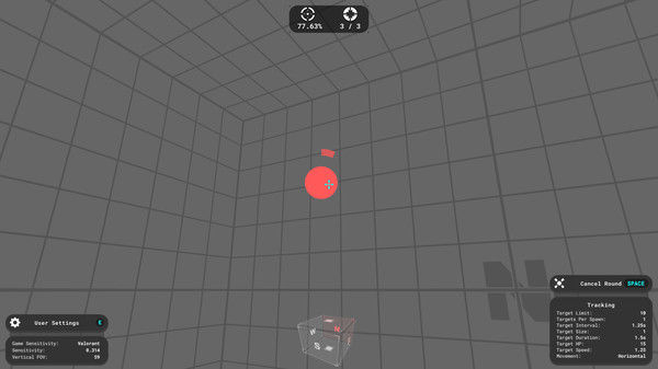 FPS枪法入门：简易瞄准训练/Simple FPS Aim Trainer 截图