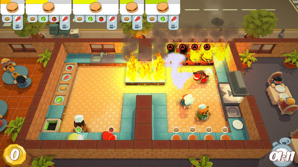 胡闹厨房/Overcooked 截图