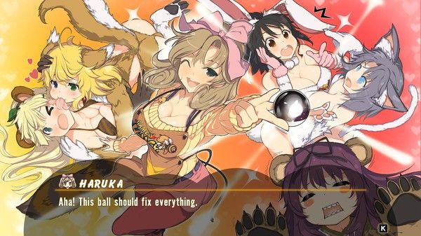 桃子弹球：闪乱神乐/SENRAN KAGURA Peach Ball 截图