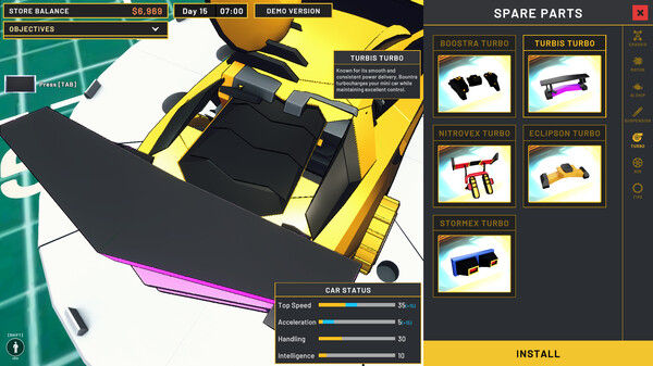 迷你赛车商店模拟器/Mini Racer Car Shop Simulator 截图