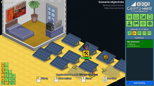 挖矿大亨模拟器 Crypto Miner Tycoon Simulator 截图