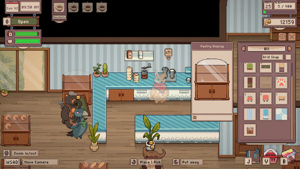 Tailside：治愈咖啡馆/Tailside: Cozy Cafe Sim 截图