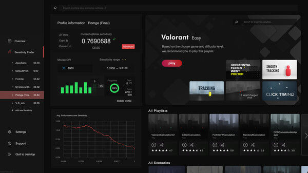 Oblivity - Find your perfect Sensitivity 截图