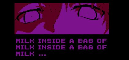 袋装牛奶中的袋装牛奶中的牛奶/Milk inside a bag of milk inside a bag of milk