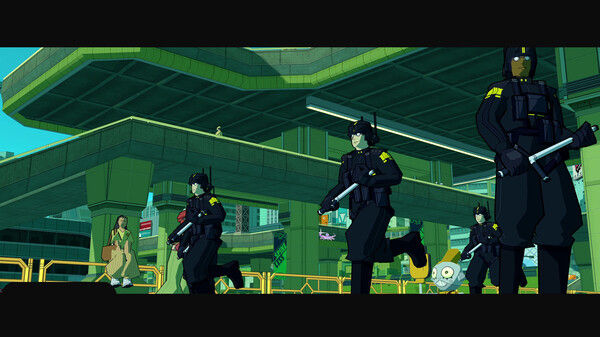 炸弹冲刺赛博放克/Bomb Rush Cyberfunk 截图