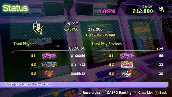 卡普空街机合集2/Capcom Arcade 2nd Stadium 截图