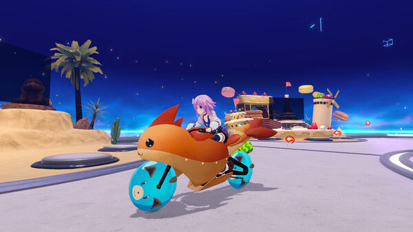 爆走次元海王星 VS 巨神史莱犬/Neptunia Riders VS Dogoos 截图