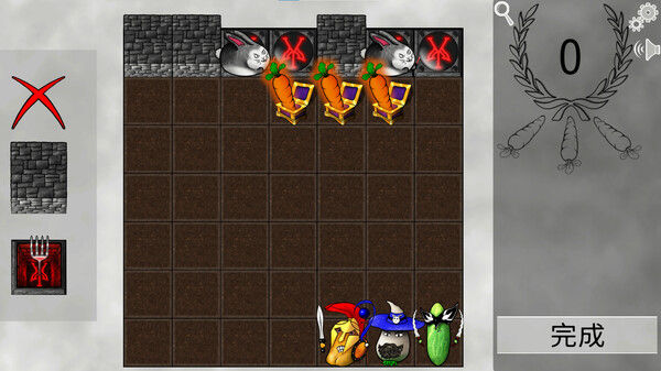 蔬菜斗恶兔：解谜游戏 Veggie Quest: The Puzzle Game 截图