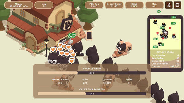 珍珠奶茶店模拟器：放置商店管理/Boba Simulator : Idle Shop Management 截图