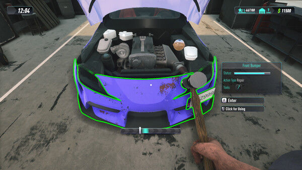 汽车服务模拟器/Car Service Simulator 截图