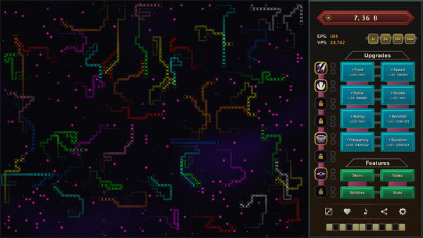 Auto Snakes in Outer Space 截图