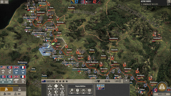 The Great War: Western Front™ 截图