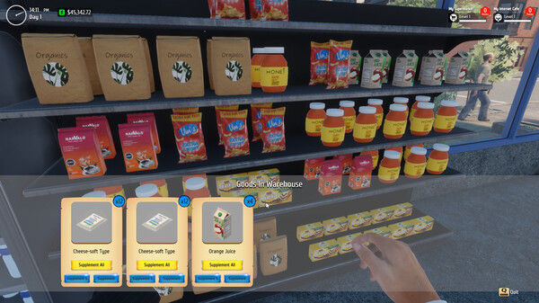 网吧 & 超市模拟器 2024 截图