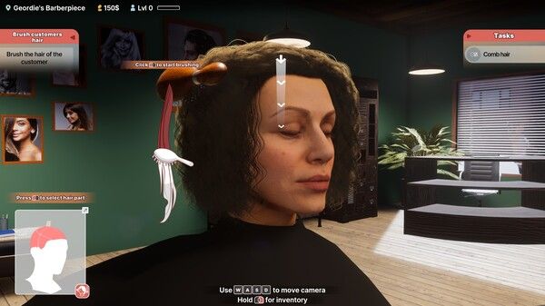 剪发模拟器/Hairdresser Simulator 截图