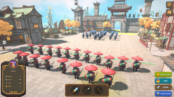 忍者战争：战斗模拟器/Ninja Wars: Battle Simulator 截图