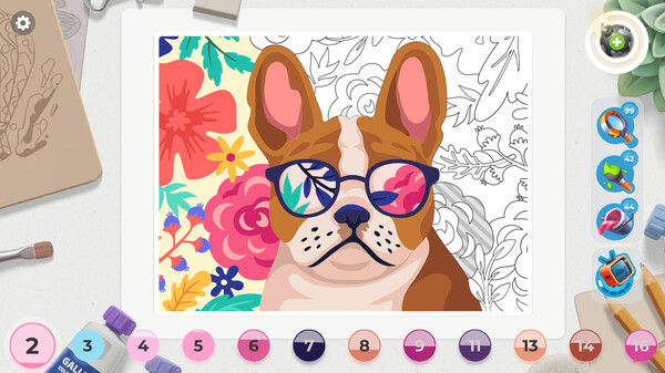 画廊：涂色本和装饰/Gallery: Coloring book & decor 截图