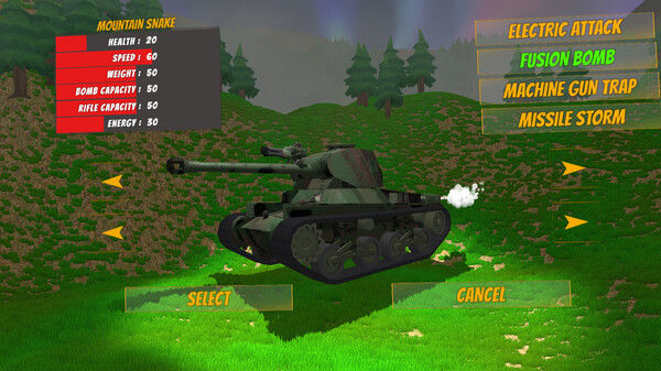 防弹坦克冒险/Bulletproof Tank Adventure 截图