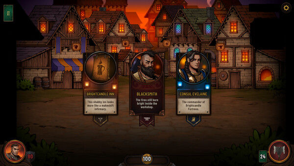 黎明施法者/Dawncaster | The RPG Cardventure 截图