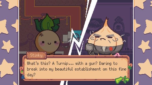大头菜小子抢银行/Turnip Boy Robs a Bank 截图