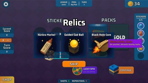 巴拉多台球/Ballardo: Roguelike Billiards 截图