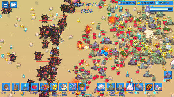 银河塔防：地球/Milky Way TD SURVIVORS AUTOBATTLER RTS 截图