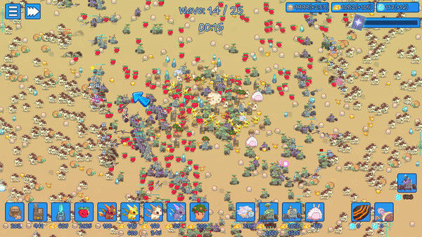 银河塔防：地球/Milky Way TD SURVIVORS AUTOBATTLER RTS 截图