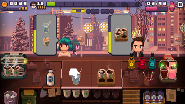 像素风咖啡店/Pixel Cafe 截图