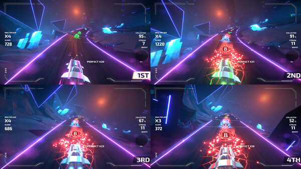 逆行者：节奏银河/Invector: Rhythm Galaxy 截图