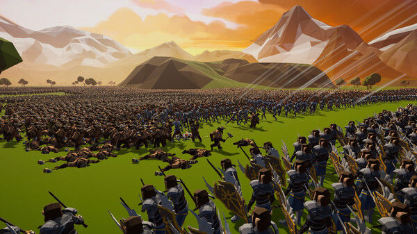 多边形奇幻战斗模拟器/Polygon Fantasy Battle Simulator 截图