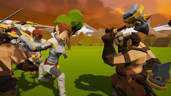 多边形奇幻战斗模拟器/Polygon Fantasy Battle Simulator 截图