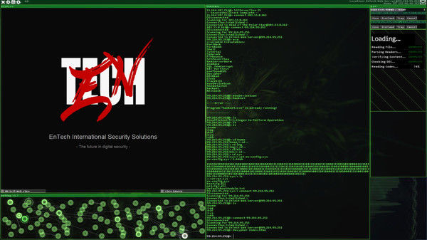 黑客网络/Hacknet 截图
