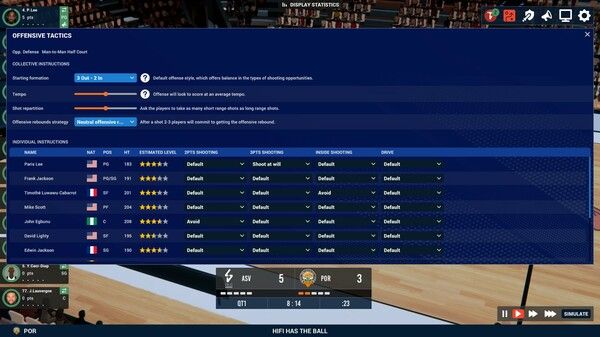 职业篮球经理2024/Pro Basketball Manager 2024 截图