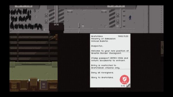 请出示证件/Papers, Please 截图
