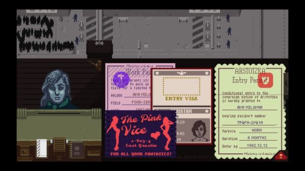 请出示证件/Papers, Please 截图