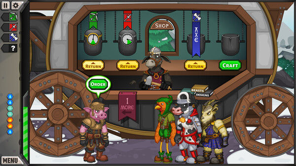 Jacksmith: Weapons and Warriors 截图