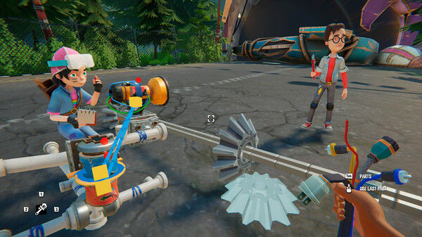 你好邻居/Hello Engineer: Scrap Machines Constructor 截图