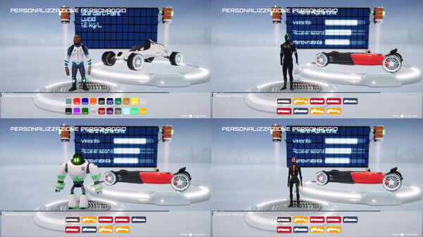 方程式2707：全明星赛/Formula 2707 - All Stars Kombat 截图