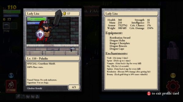 盗贼遗产/Rogue Legacy 截图
