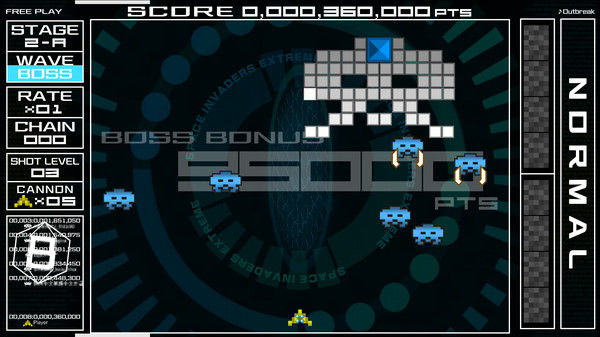 太空侵略者/Space Invaders Extreme 截图