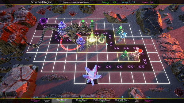 太空自然攻击塔防御/Space Nature Attack Tower Defense 截图