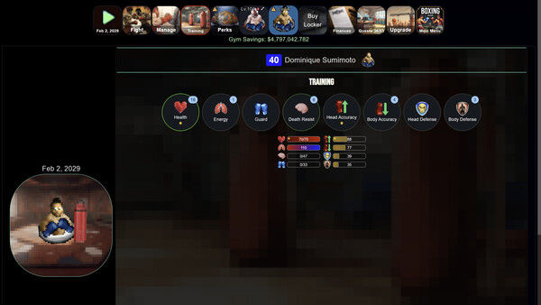 回合制拳击/Turn Based Boxing: Tactics - Legends Edition 截图