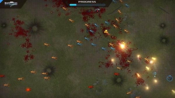 血腥大地/Crimsonland 截图